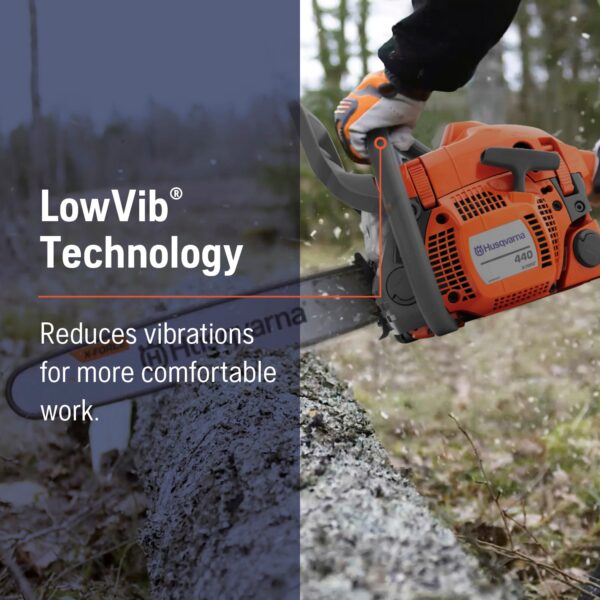 Husqvarna 440 40.9-cc 2-cycle 18-in Gas Chainsaw - Image 7