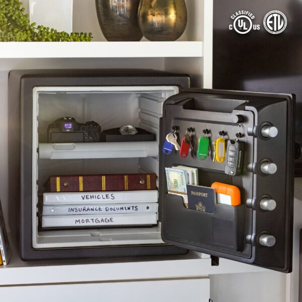 SentrySafe 1.2-cu ft Fireproof and Waterproof Home Safe with Electronic/Keypad Lock - Image 7