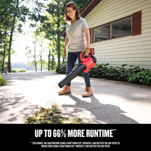 CRAFTSMAN V20 Brushless RP 20-volt Max Cordless Battery String Trimmer and Leaf Blower Combo Kit 5 Ah (Battery and Charger Included) - Image 7