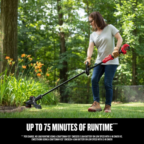 CRAFTSMAN V20 Brushless RP 20-volt Max Cordless Battery String Trimmer and Leaf Blower Combo Kit 5 Ah (Battery and Charger Included) - Image 5