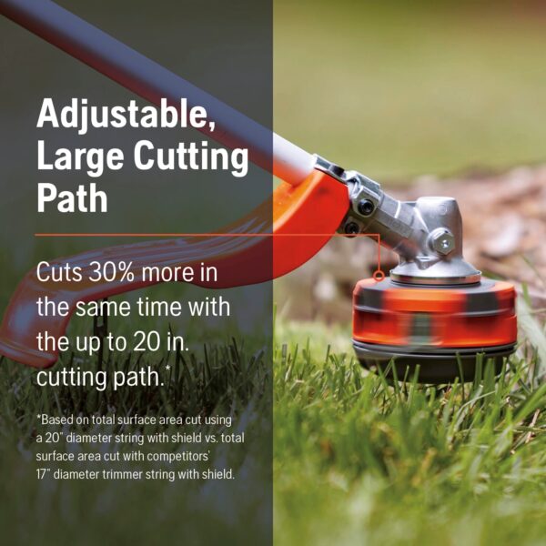 Husqvarna 330LK 28-cc 2-cycle 20-in Straight Shaft Attachment Capable Gas String Trimmer - Image 4