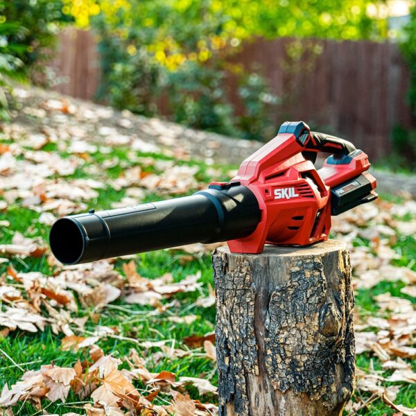 SKIL PWR CORE 40-volt Cordless Battery String Trimmer and Leaf Blower Combo Kit 2.5 Ah (Battery & Charger Included) - Image 4