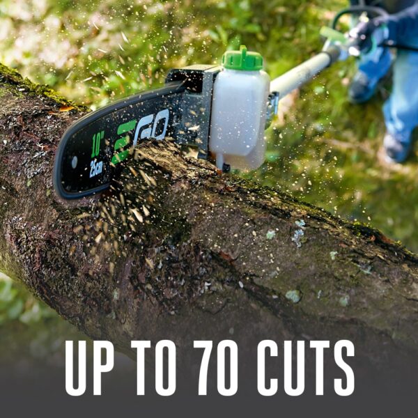 EGO POWER+ Multi System 56-volt 10-in 140-Amp 2.5 Ah Battery Pole Saw (Battery and Charger Included) - Image 8