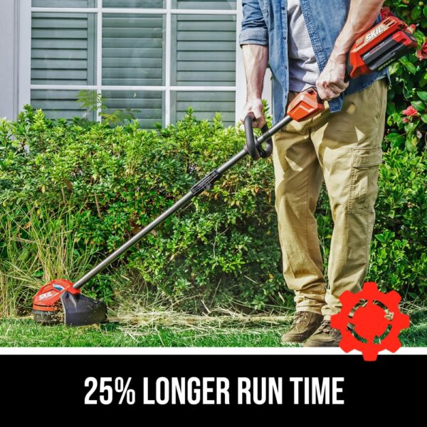 SKIL PWR CORE 40-volt Cordless Battery String Trimmer and Leaf Blower Combo Kit 2.5 Ah (Battery & Charger Included) - Image 5