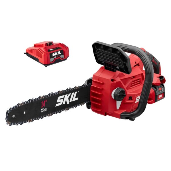 SKIL 40-volt 14-in Battery 2.5 Ah Chainsaw (Battery and Charger Included)