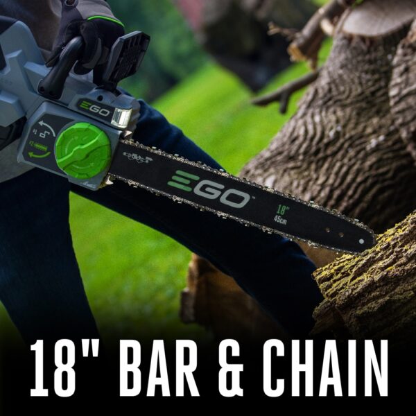 EGO 56-volt 18-in Battery Chainsaw (Battery and Charger Not Included) - Image 3