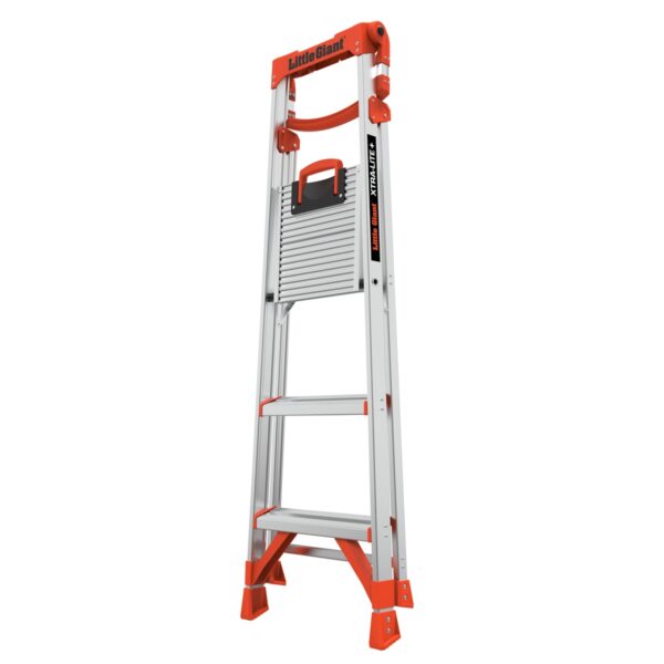 Little Giant Ladders Xtra-Lite Plus 5-Feet ( 9.3-Feet Reach Height ) Aluminum Type 1AA - 375 lbs. Load Capacity Step ladder - Image 3