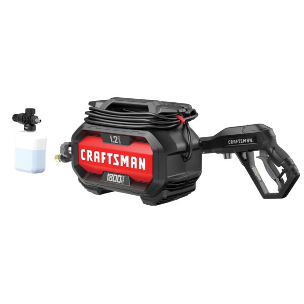 CRAFTSMAN 1800 PSI 1.2-GPM Cold Water Electric Pressure Washer with 2 Spray Tips - Image 9