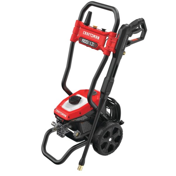 CRAFTSMAN 1900 PSI 1.2-GPM Cold Water Electric Pressure Washer with 3 Spray Tips - Image 8