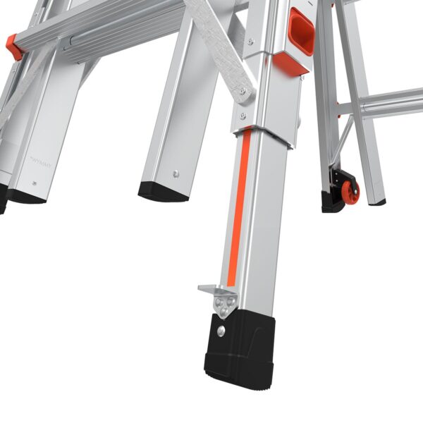 Little Giant Ladders Leveler 2.0 M17 with Leg Levelers 18-Feet Reach Type 1A - 300 lbs. Load Capacity Telescoping Multi-Position Ladder - Image 3