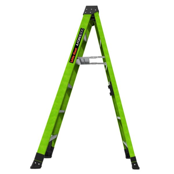Little Giant Ladders A-Force300 6-Feet ( 10.3-Feet Reach Height ) Fiberglass Type 1A - 300 lbs. Load Capacity Step ladder - Image 2