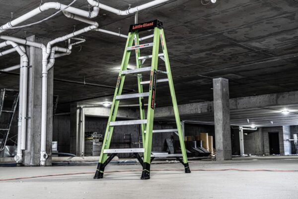 Little Giant Ladders A-Force300 6-Feet ( 10.3-Feet Reach Height ) Fiberglass Type 1A - 300 lbs. Load Capacity Step ladder - Image 5