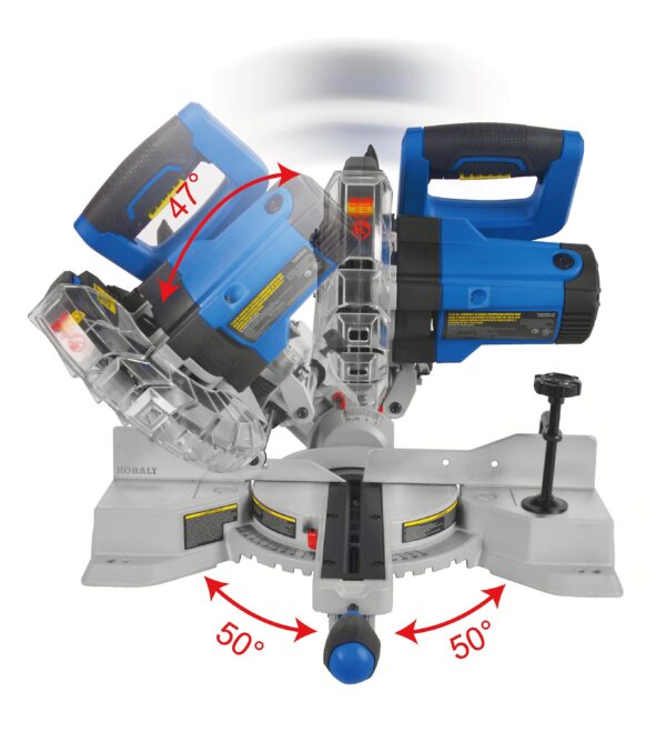 Kobalt Compact 7-1/4-in 10-Amps Single Bevel Sliding Compound Corded Miter Saw - Image 2