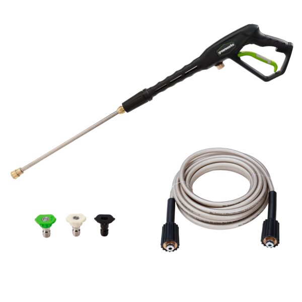 Greenworks 2000 PSI 1.1-GPM Cold Water Electric Pressure Washer with 3 Spray Tips - Image 6