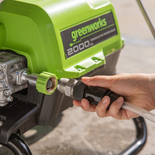 Greenworks 2000 PSI 1.1-GPM Cold Water Electric Pressure Washer with 3 Spray Tips - Image 8