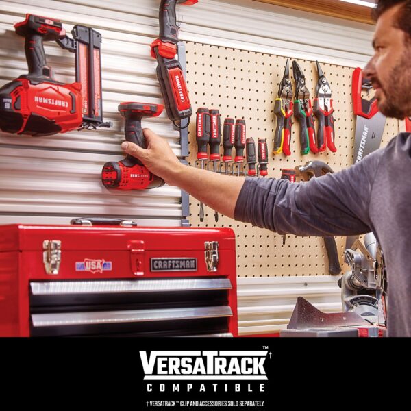 CRAFTSMAN V20 20-volt Max 2-Tool Power Tool Combo Kit with Soft Case (2-Batteries and Charger Included) - Image 10