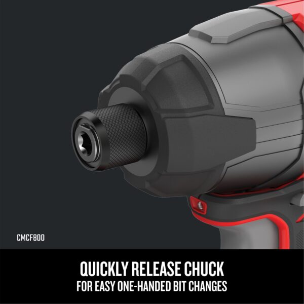 CRAFTSMAN V20 20-volt Max 2-Tool Power Tool Combo Kit with Soft Case (2-Batteries and Charger Included) - Image 8