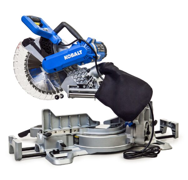 Kobalt Compact 12-in 15-Amps Dual Bevel Sliding Compound Corded Miter Saw - Image 7