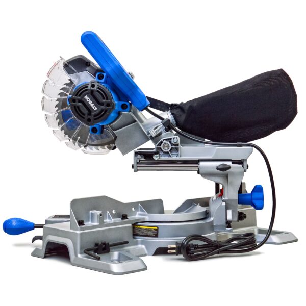 Kobalt Compact 7-1/4-in 10-Amps Single Bevel Sliding Compound Corded Miter Saw - Image 10