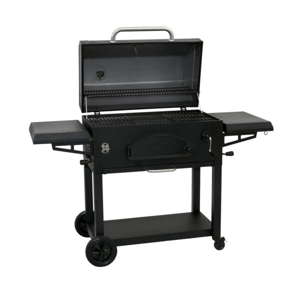 Char-Griller Legacy 33-in W Black Cart Charcoal Grill - Image 2