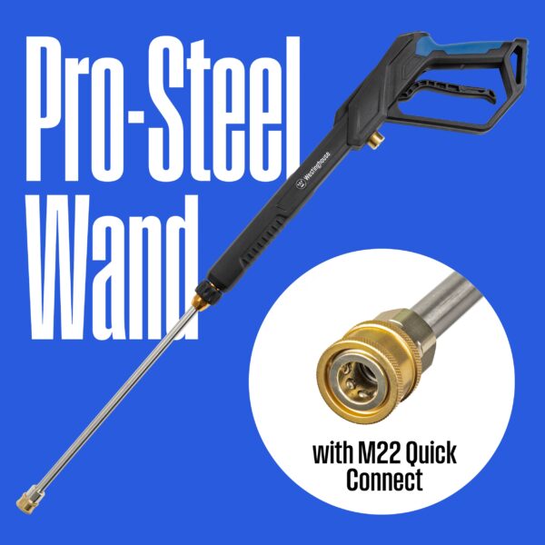 Westinghouse ePX3500 Includes 4 Nozzles + Turbo Nozzle 2500 PSI 1.76-GPM Cold Water Electric Pressure Washer with 5 Spray Tips - Image 10