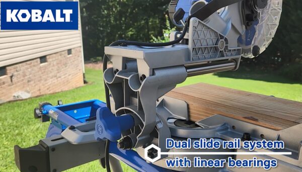 Kobalt Compact 7-1/4-in 10-Amps Single Bevel Sliding Compound Corded Miter Saw - Image 9