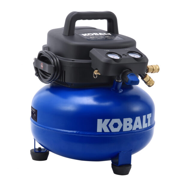 Kobalt 6-Gallon Portable Electric 150 PSI Pancake Air Compressor - Image 9