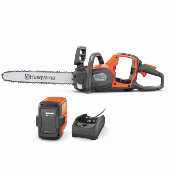 Husqvarna Power Axe 350i 40-volt 18-in Battery 7.5 Ah Chainsaw (Battery and Charger Included)