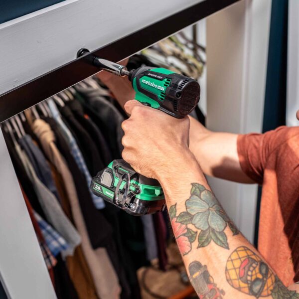 Metabo HPT MultiVolt 18-volt 2-Tool Brushless Power Tool Combo Kit with Soft Case (2-Batteries Included and Charger Included) - Image 6