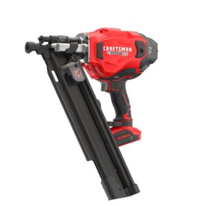 CRAFTSMAN V20 Brushless RP 3-1/4-in-in 21 -Degree Cordless Roundhead Framing Nailer