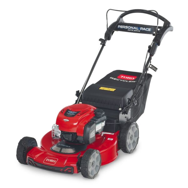 Toro Recycler with Personal Pace 22-in Gas Self-propelled lawn mower with 163-cc Briggs and Stratton Engine