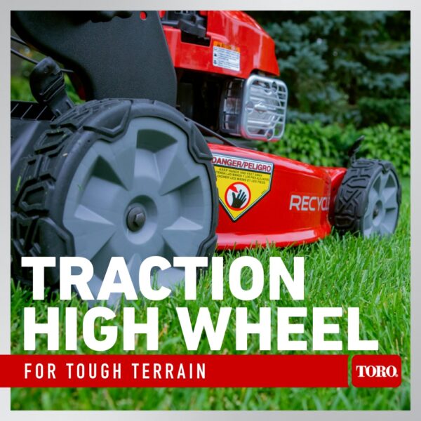 Toro Recycler with Smart Stow 22-in Gas Self-propelled lawn mower with 150-cc Briggs and Stratton Engine - Image 6