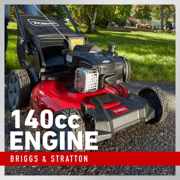 Toro Recycler 21-in Gas Self-propelled lawn mower with 140-cc Briggs and Stratton Engine - Image 3