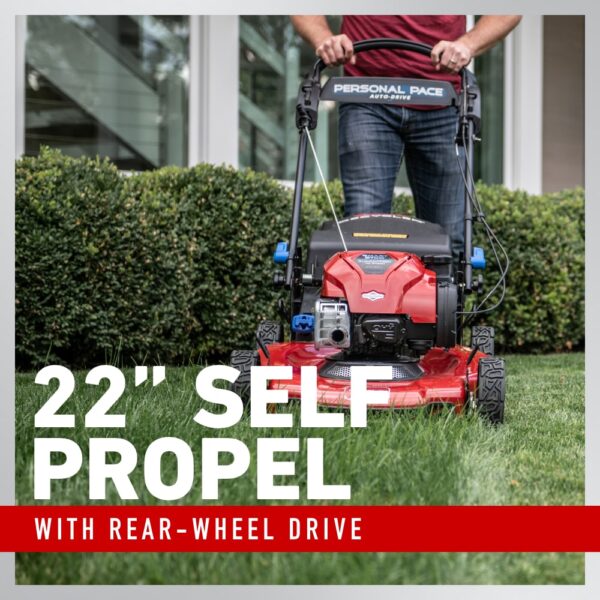 Toro Recycler with Personal Pace 22-in Gas Self-propelled lawn mower with 163-cc Briggs and Stratton Engine - Image 4