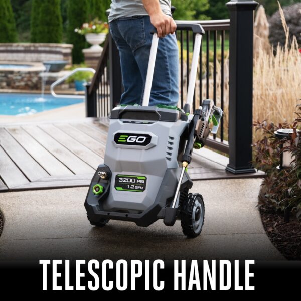 EGO POWER+ 3200 PSI 1.2-GPM Cold Water Battery Pressure Washer with 5 Spray Tips 6 Ah (Battery and Charger Included) - Image 10