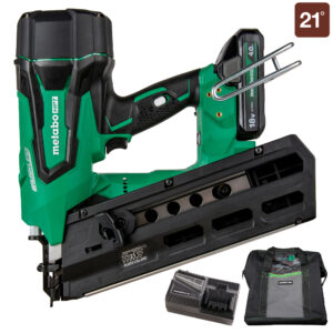Metabo HPT MultiVolt 3-1/2-in 21 -Degree Cordless Roundhead Framing Nailer ( Battery Included )