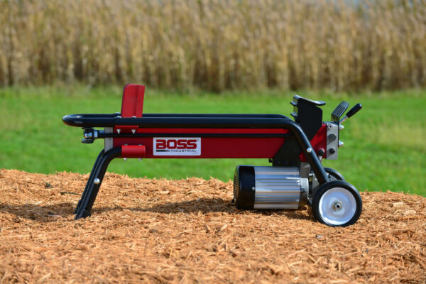 Boss Industrial Single Handed Operation 7-Ton 15-Amp Electric Log Splitter - Image 2