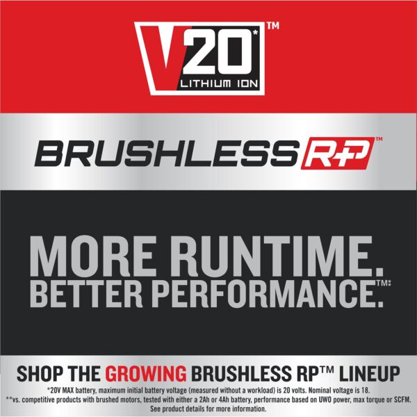 CRAFTSMAN V20 Brushless RP 20-volt Max Cordless Battery String Trimmer and Leaf Blower Combo Kit 5 Ah (Battery and Charger Included) - Image 9