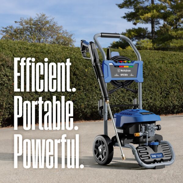 Westinghouse WPX2300e 2300 PSI 1.76-GPM Cold Water Electric Pressure Washer with 5 Spray Tips - Image 8