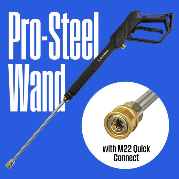 Westinghouse WPX2300e 2300 PSI 1.76-GPM Cold Water Electric Pressure Washer with 5 Spray Tips - Image 9
