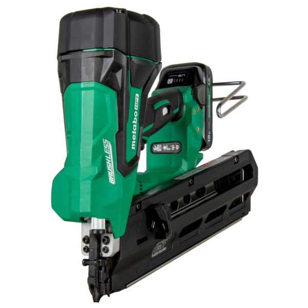 Metabo HPT MultiVolt 3-1/2-in 21 -Degree Cordless Roundhead Framing Nailer ( Battery Included ) - Image 9