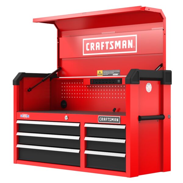 CRAFTSMAN 2000 Series 41-Inches W x 24.7-Inches H x 16-Inches D 6 -Drawer Steel Tool Chest ( Red )