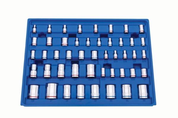 Kobalt 297 -Piece Standard (SAE) and Metric Polished chrome Mechanics Tool Set with Hard Case - Image 6
