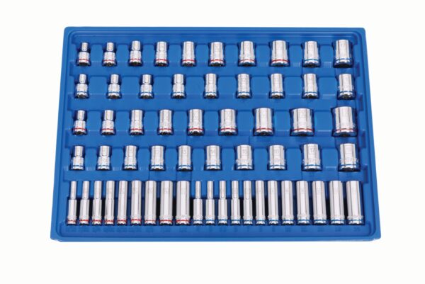 Kobalt 297 -Piece Standard (SAE) and Metric Polished chrome Mechanics Tool Set with Hard Case - Image 7