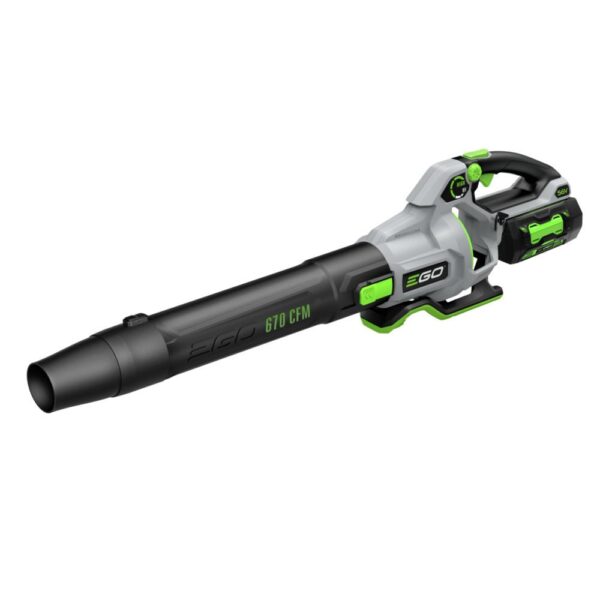 EGO POWER+ 56-volt 670-CFM 180-MPH Battery Handheld Leaf Blower 4 Ah (Battery and Charger Included)