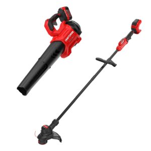 CRAFTSMAN V20 Brushless RP 20-volt Max Cordless Battery String Trimmer and Leaf Blower Combo Kit 5 Ah (Battery and Charger Included)