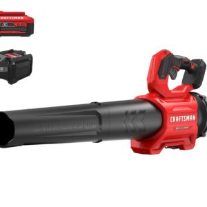 CRAFTSMAN V20 Brushless RP 20-volt Max 410-CFM 110-MPH Battery Handheld Leaf Blower 5 Ah (Battery and Charger Included)