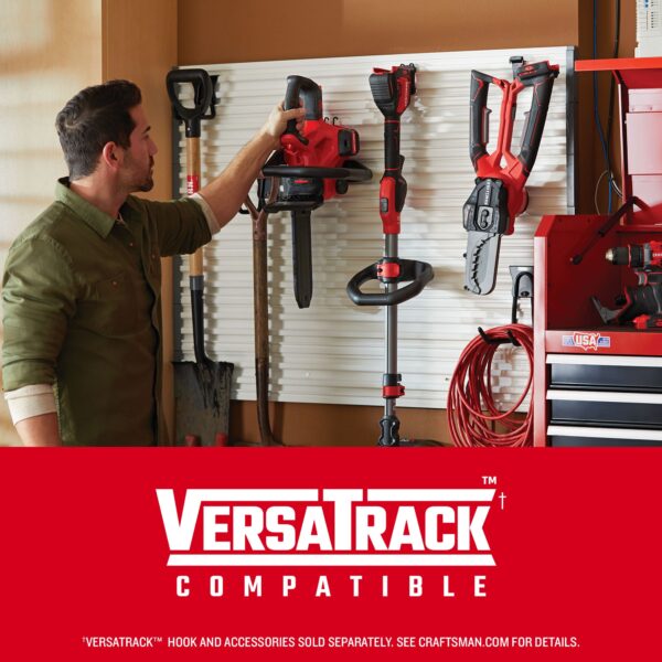 CRAFTSMAN V20 20-volt Max 10-in Battery 2 Ah Chainsaw (Battery and Charger Included) - Image 9