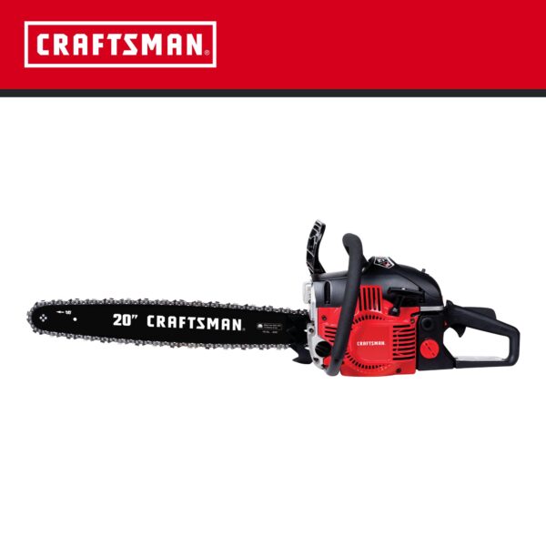 CRAFTSMAN S205 46-cc 2-cycle 20-in Gas Chainsaw - Image 3