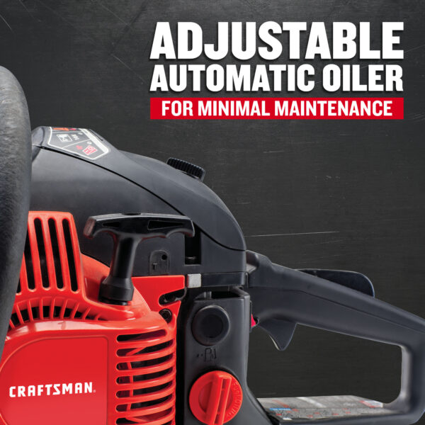 CRAFTSMAN S205 46-cc 2-cycle 20-in Gas Chainsaw - Image 8